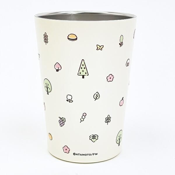 タヌキとキツネのタンブラー