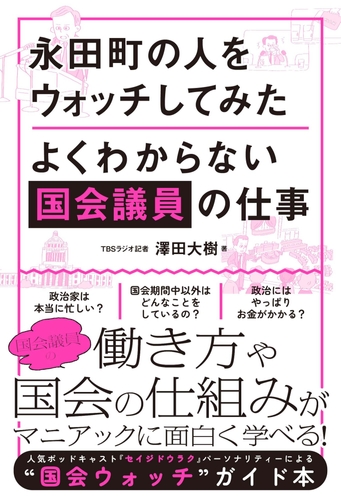 『永田町の人をウォッチしてみた　よくわからない国会議員の仕事』書影