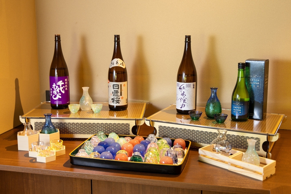 地酒飲み比べサービス