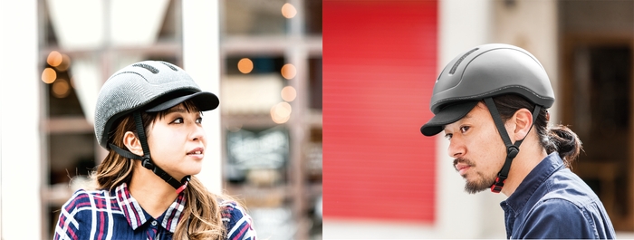 2019年から2020年にかけて、前年度の2倍以上の販売数となったオージーケーカブトのシティタイプヘルメット「KOOFU CS-1」。スタイリッシュさと軽さ(235g)で人気