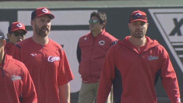 (左)マット・デビッドソン 選手　(右)ライアン・マクブルーム 選手