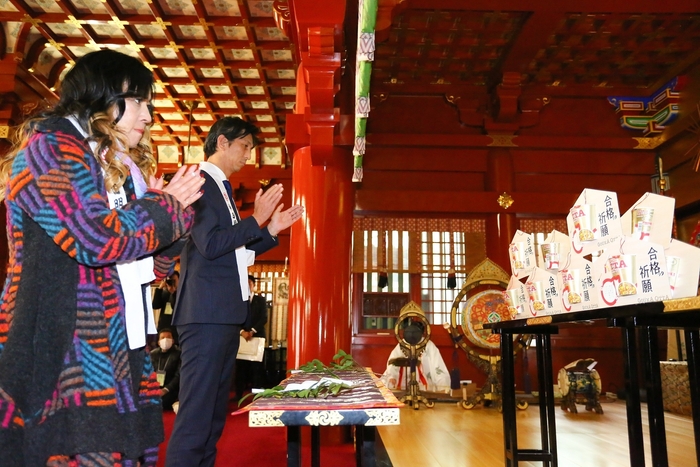 ジャガーさん合格祈願