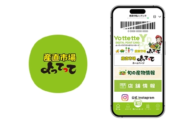 ビートレンド、農水産物直売所『産直市場よってって』の LINEミニアプリを活用した会員証アプリを開発