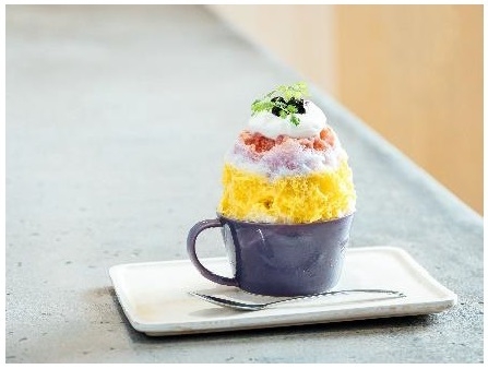 「ほうせき箱」のかき氷（商品例）