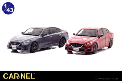 CARNEL 1/43 日産 スカイライン 400R “Carbon Exterior Package” (V37) 2020