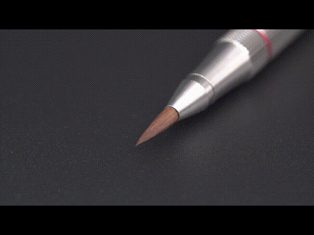 筆運び軽やかな高級イタチ毛