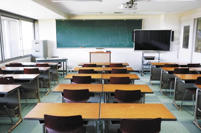 四天王寺大学 3号館 模擬教室