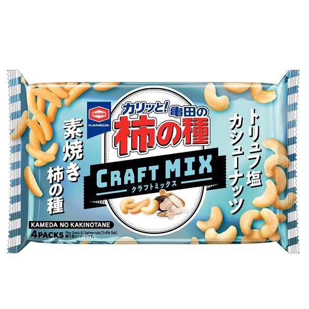 『70g 亀田の柿の種 クラフトMIX カシューナッツ』