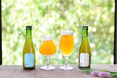 左:至福の湯上がりノンアル 右:至福の湯上がりビール