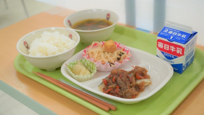 実際に提供された給食