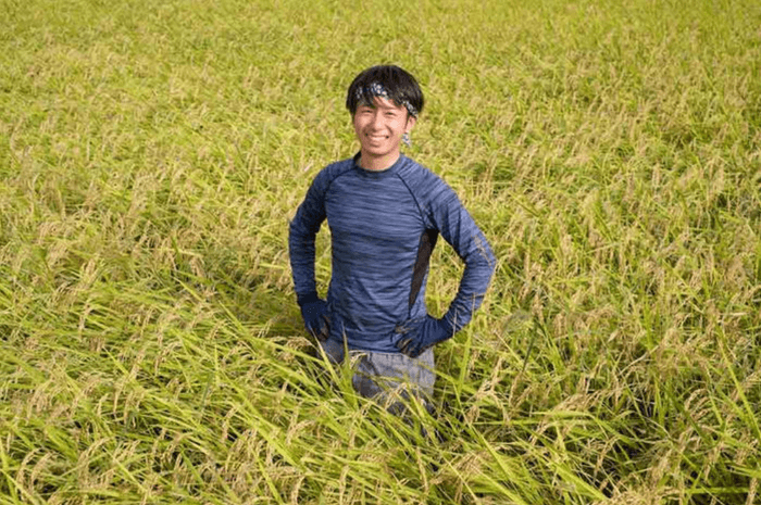 多古米生産者の萩原 宏紀さん