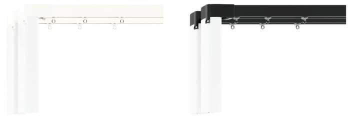 (左)ホワイト　(右)ブラック