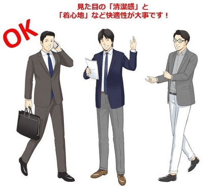 OKな「働着方」イラスト(文字アリ))