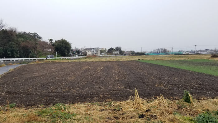 耕作放棄地をマイファームが畑へ。今年から受講生に貸し出す畑（神奈川県・藤沢市内）