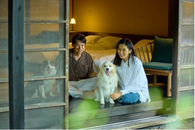 半露天・愛犬専用風呂付/離れ特別和室