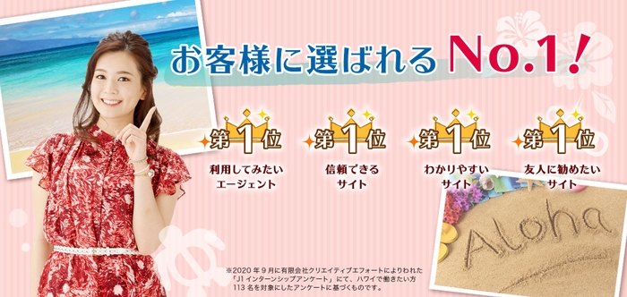 お客様に選ばれるNo.1