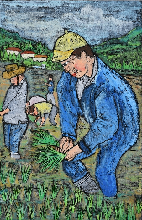 「田植え」垣野内 勇大