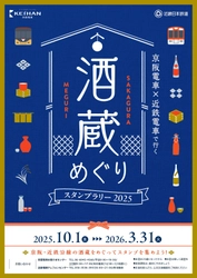 「京阪電車×近鉄電車で行く 酒蔵めぐりスタンプラリー2025」 10月1日(水)から新しい酒蔵を追加して実施します