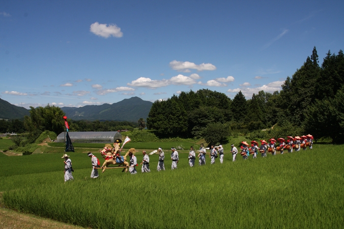 【邑南町】鹿子原虫送り踊り