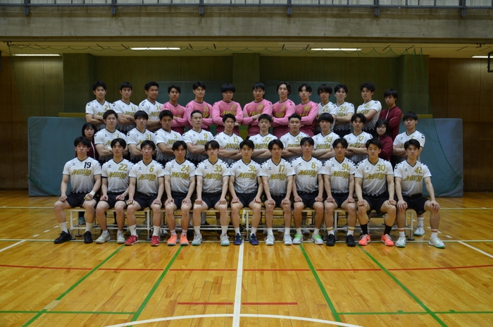 第63回西日本学生ハンドボール選手権大会の優勝を目指すハンドボール部