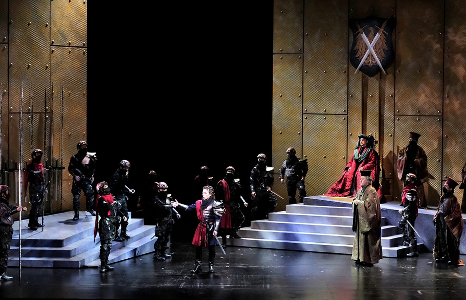 NISSAY OPERA 2021『カプレーティとモンテッキ』 14日出演組 撮影:三枝近志