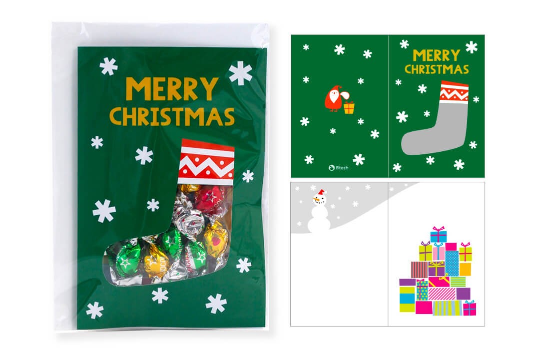 スイーツカード Christmas クリスマス ポップソックス