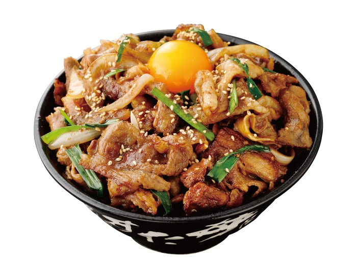 肉W盛り!究極の焼肉丼 肉量2倍