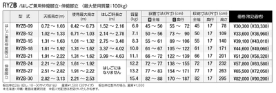 RYZBスペック