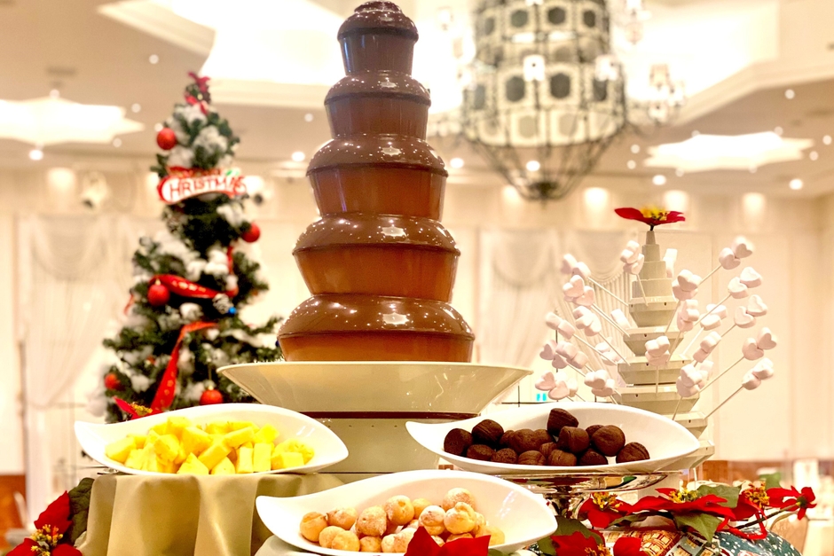 チョコレートファウンテン