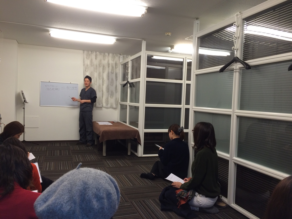 ストレス解消法などをレクチャー