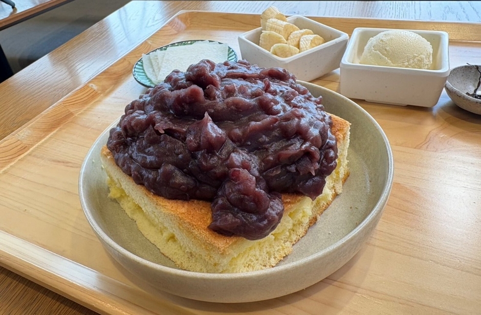 アンコがダイスキパンケーキ