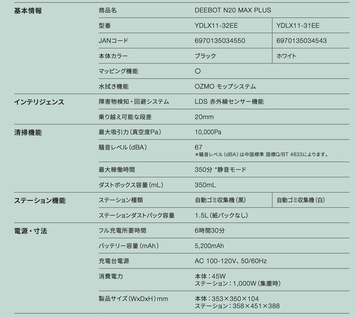 製品仕様