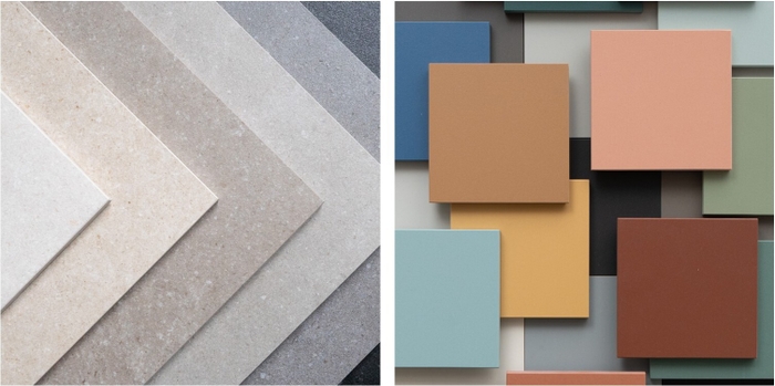 Omnistone(左)／Cromatica(右)