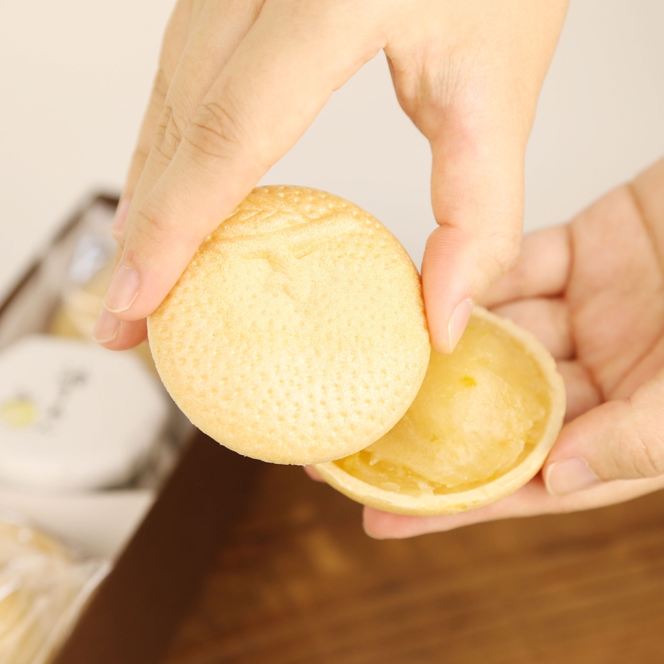 手づくり柚子もなか 3