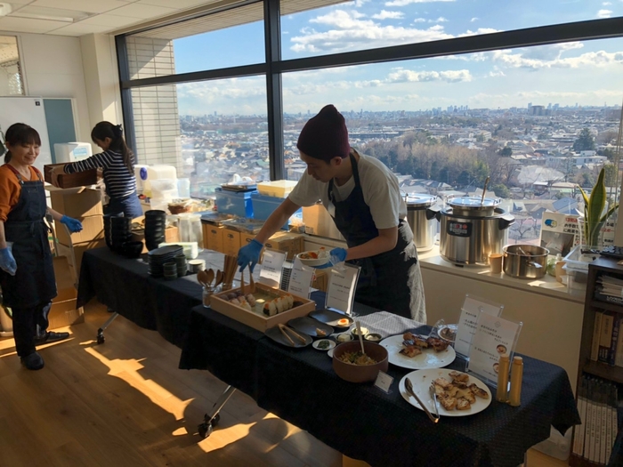 事前打ち合わせで提供場所をご相談ください