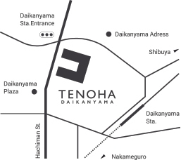 TENOHA DAIKANYAMA 地図