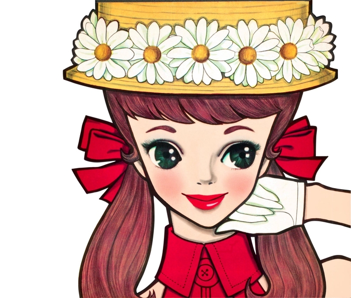 《キャノチェ》『ジュニアそれいゆ』第35号 表紙イラスト復刻原画 2017年 ⒸR.S.H／RUNE