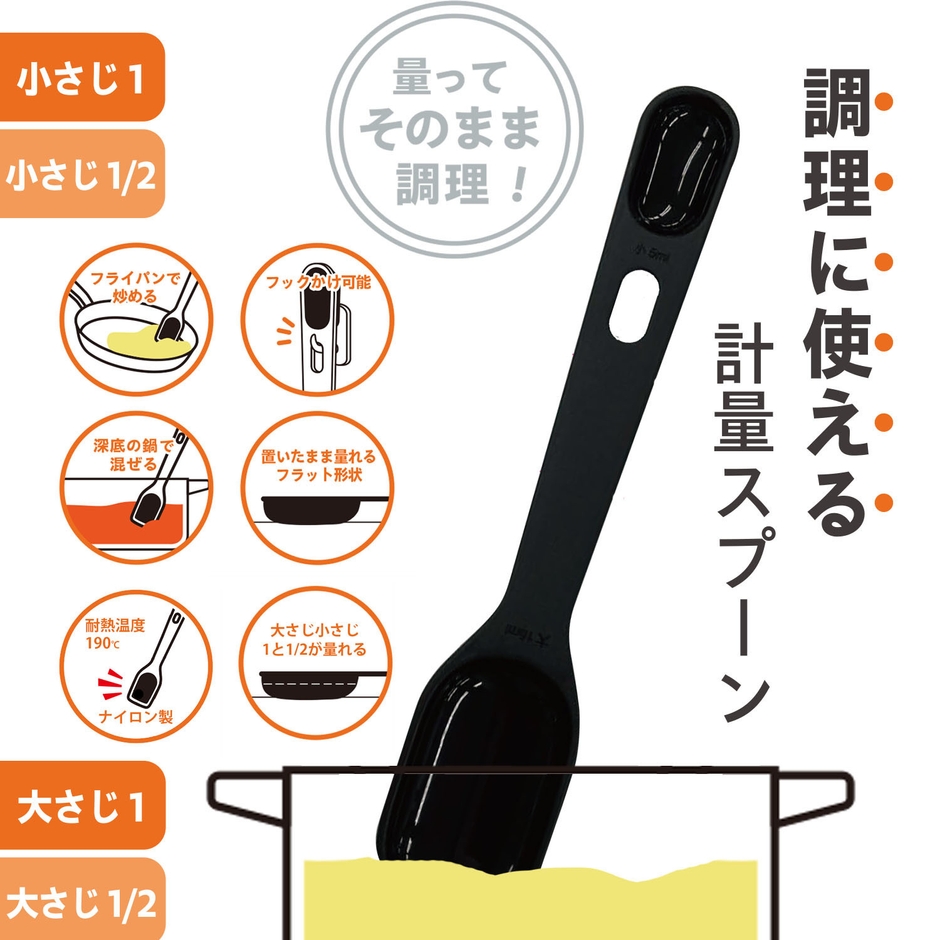 計量スプーン説明画像