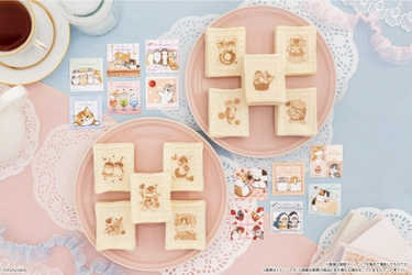 「mofusand」のフレーム型ワッフルが新登場！ 全国のファミリーマートで2月10日(火)発売