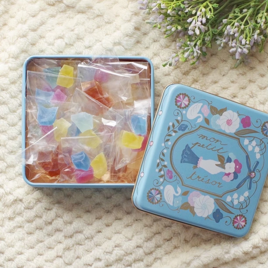 魔法の琥珀糖 ジュエルブーケ缶