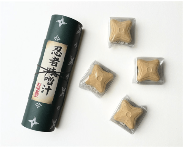 “忍者モチーフ”デザイン 「忍者の一杯 ― NINJA MISO SOUP ―」