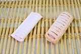 白いちごのクリームパイ