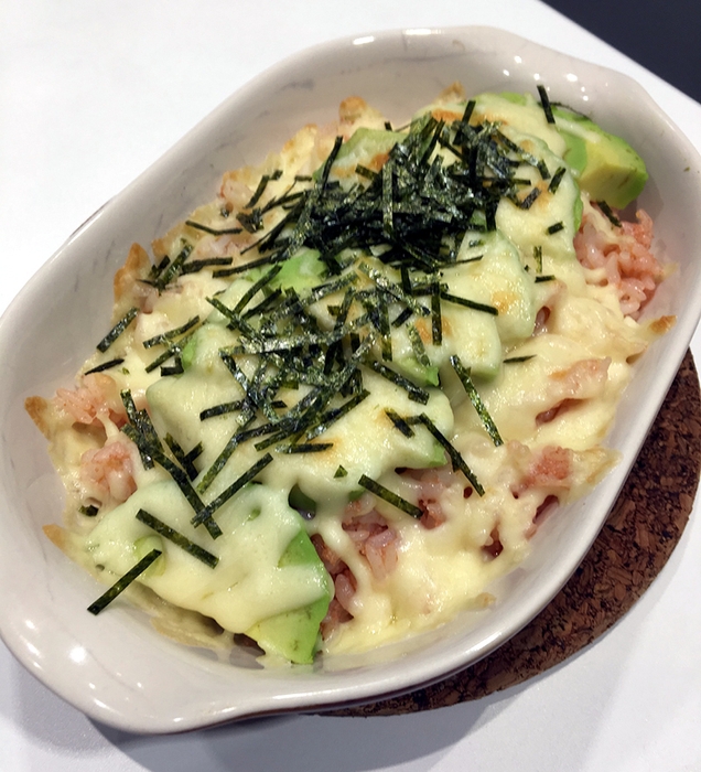 チーズアボカド明太ドリア