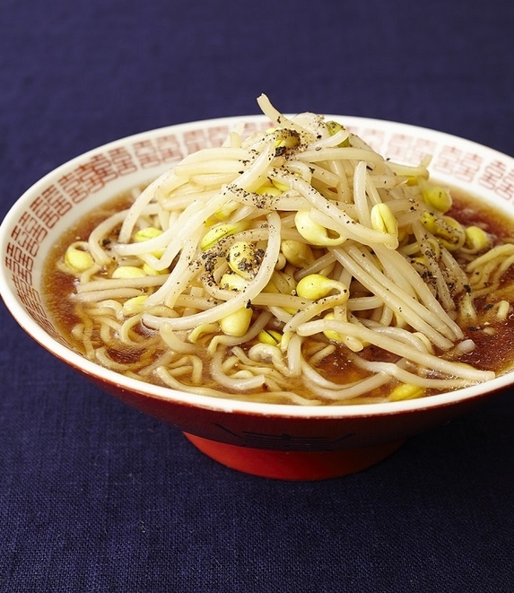 大豆もやしのレンジナムル~ラーメンのトッピングに