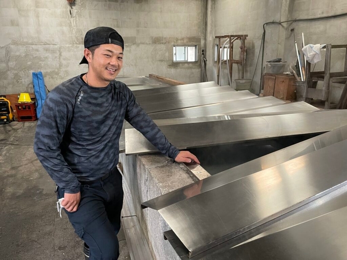 与那国海塩代表 杉本和将氏