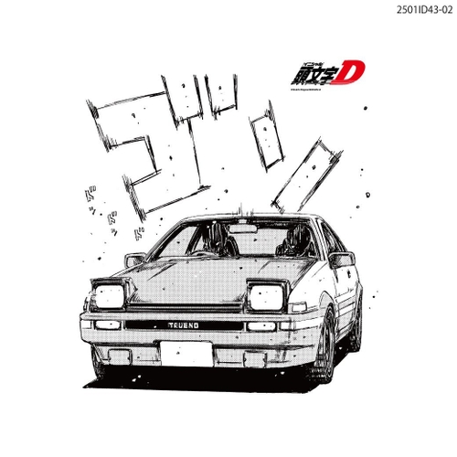 トートバッグ 『頭文字D』 2501ID43-02 イニシャルD 1600GT アペックストートバッグ