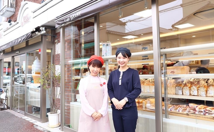 左:代表取締役社長 古味 由紀、右:実行者 川添 茉由