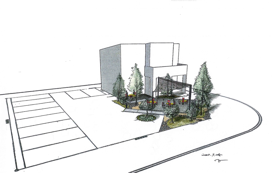 オープンガーデン完成予想図