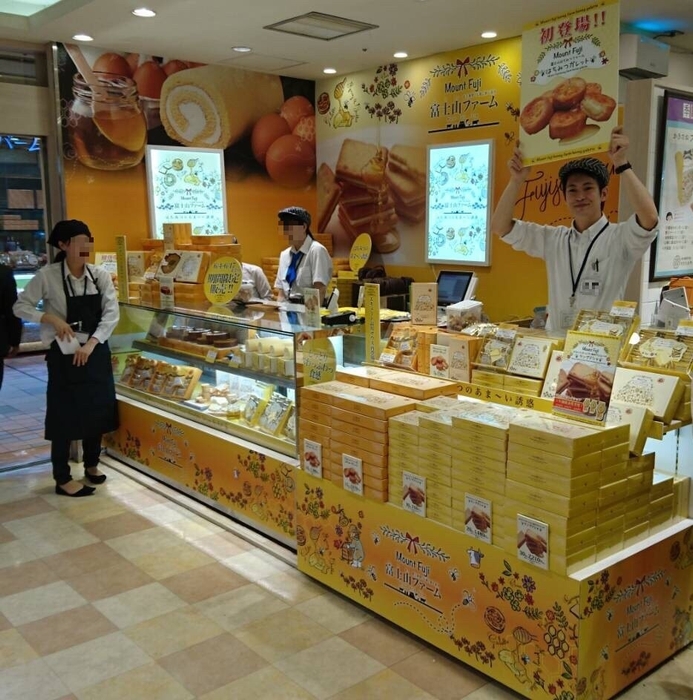 昨年のエキュート品川 サウスでの催事販売の様子(1)