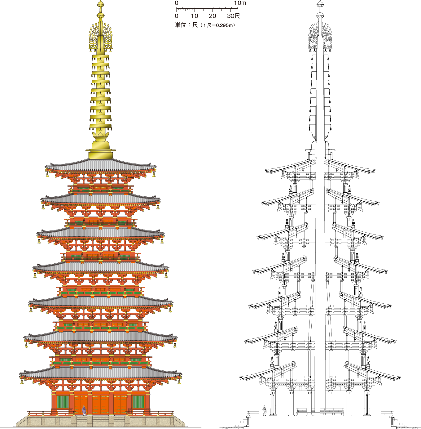 東大寺東塔の復元研究の成果を公開しました
